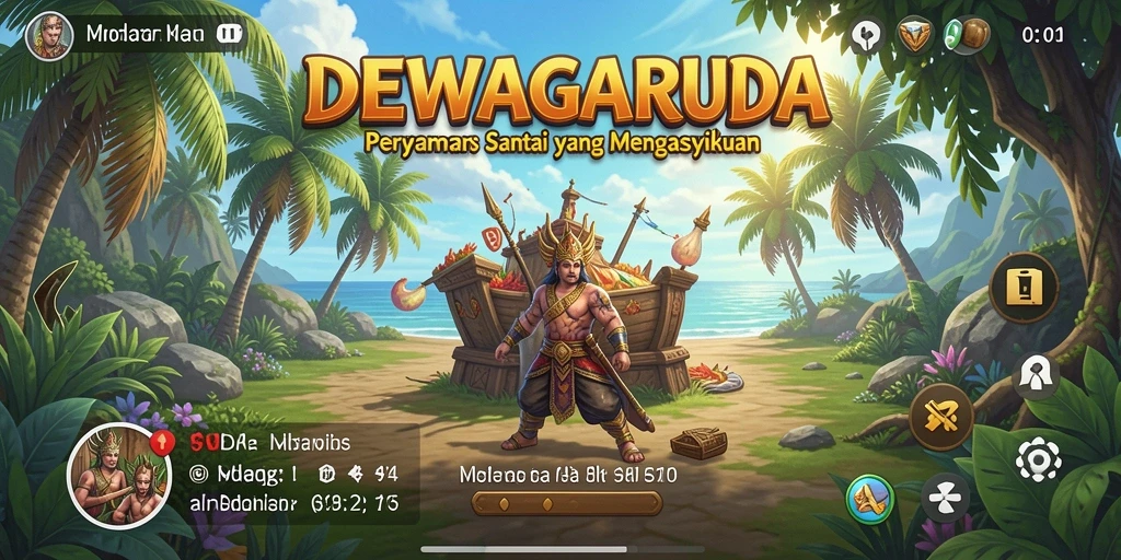Tampilan menarik dari gameplay DEWAGARUDA yang mengasyikkan.