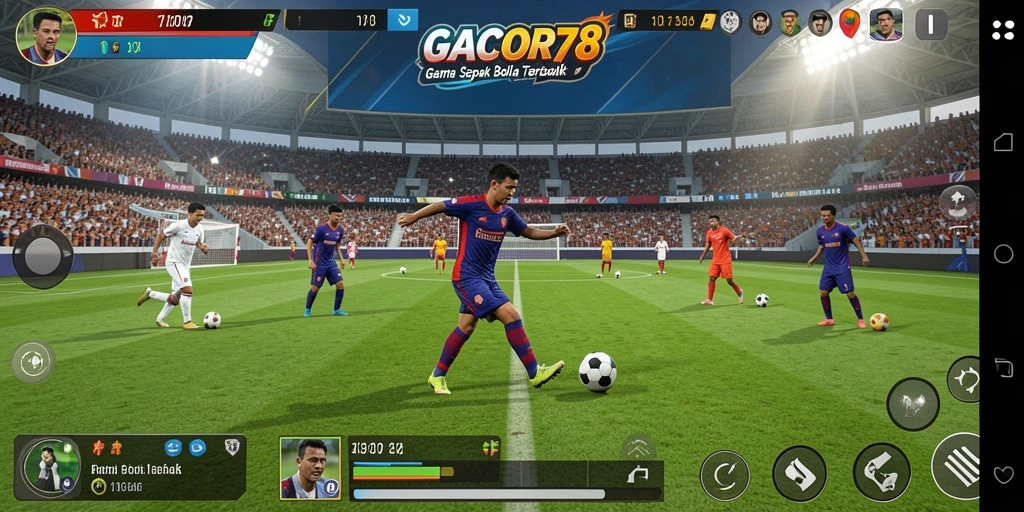 Tampilan gameplay GACOR78 yang seru dan dinamis.