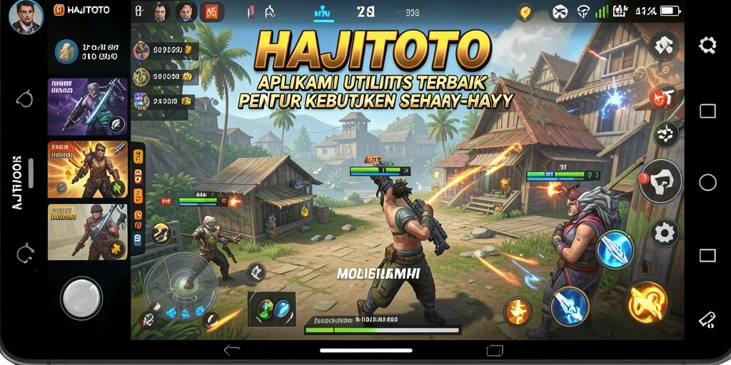 Tampilan antarmuka pengguna HAJITOTO yang intuitif dan ramah pengguna.